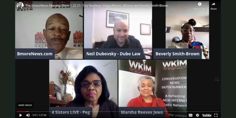 bmorenews-morning-show-with-doni-glover and Neil Dubovsky -Dubo Law