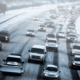 Winter traffic avoiding personal injury & accidents