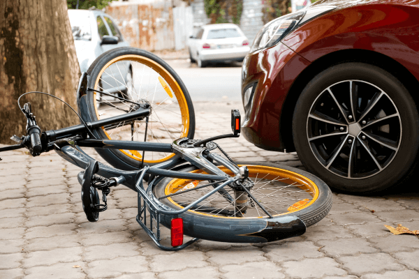 Bike accident due to bicycle malfunction